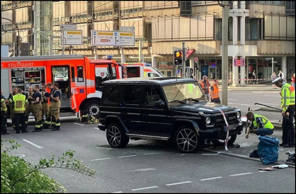 Շտուտգարտում մեքենան մխրճվել է մարդկանց խմբի մեջ, կան վիրավորներ